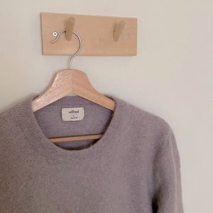 Aritzia Wilfred crewneck sweater cropped